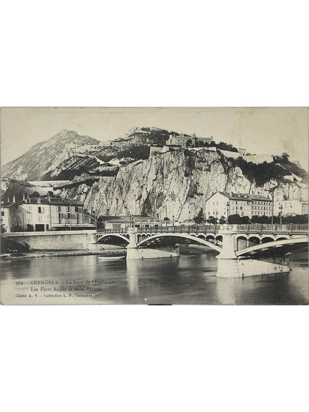 Recto de la carte postale