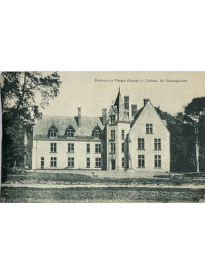 Environs de Vatan (Indre) – Château de l'Abeaupinière – CPA