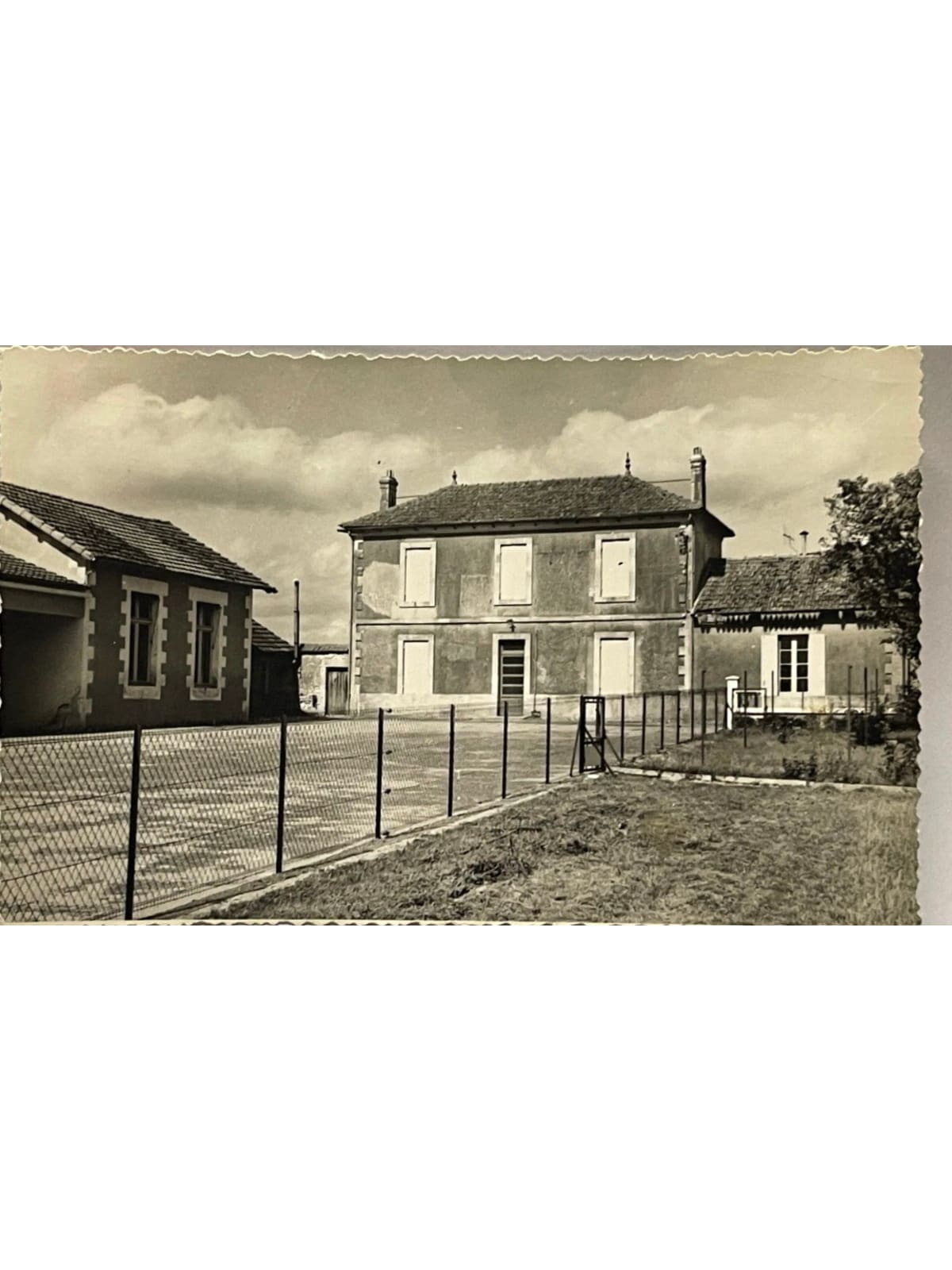 Recto de la carte postale