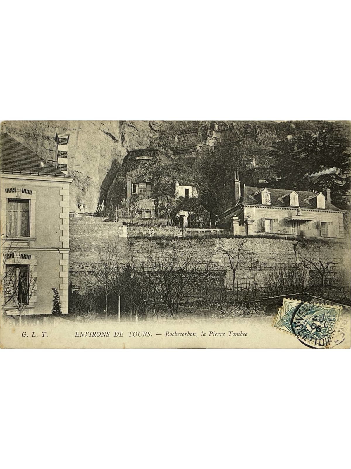 Recto de la carte postale