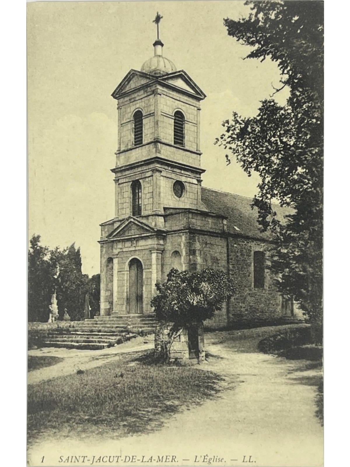 Recto de la carte postale