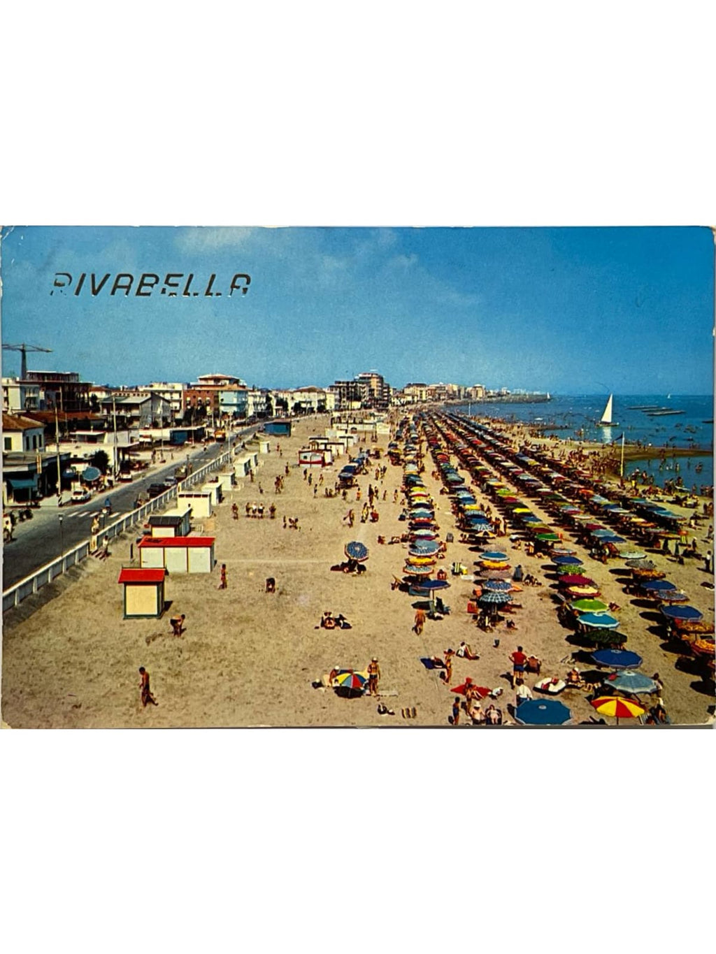 Recto de la carte postale