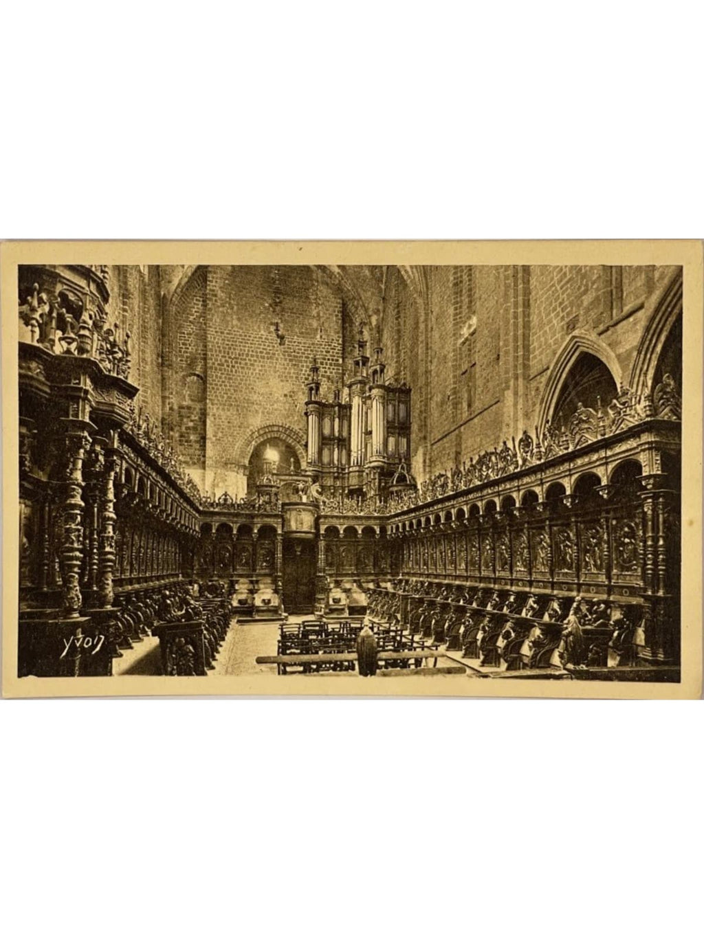 Recto de la carte postale