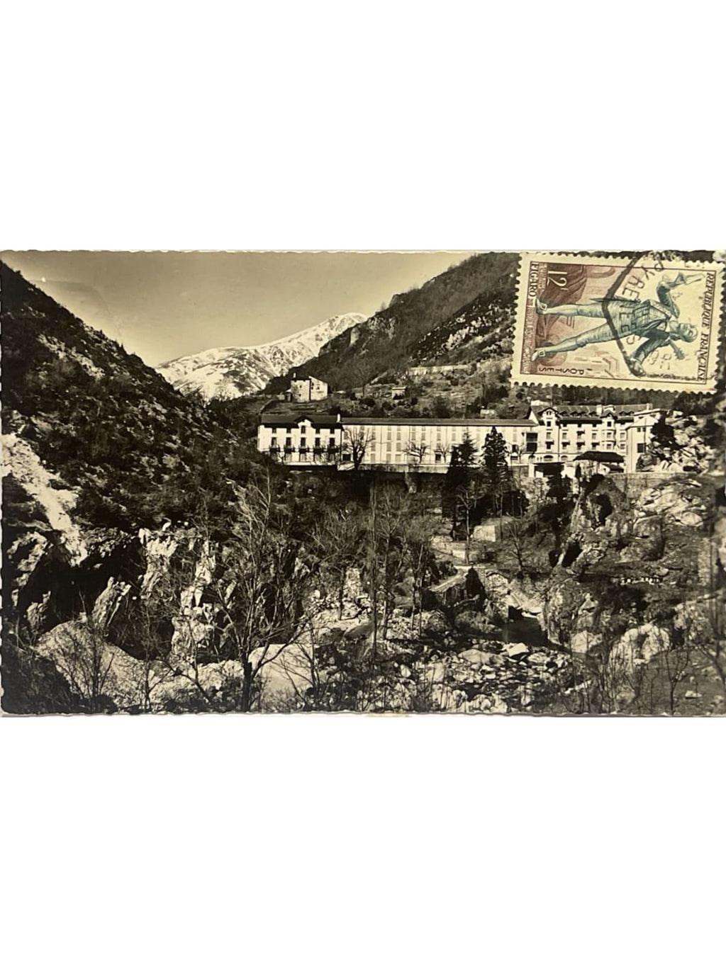 Recto de la carte postale