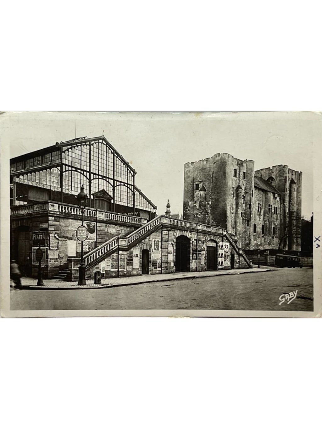 Recto de la carte postale