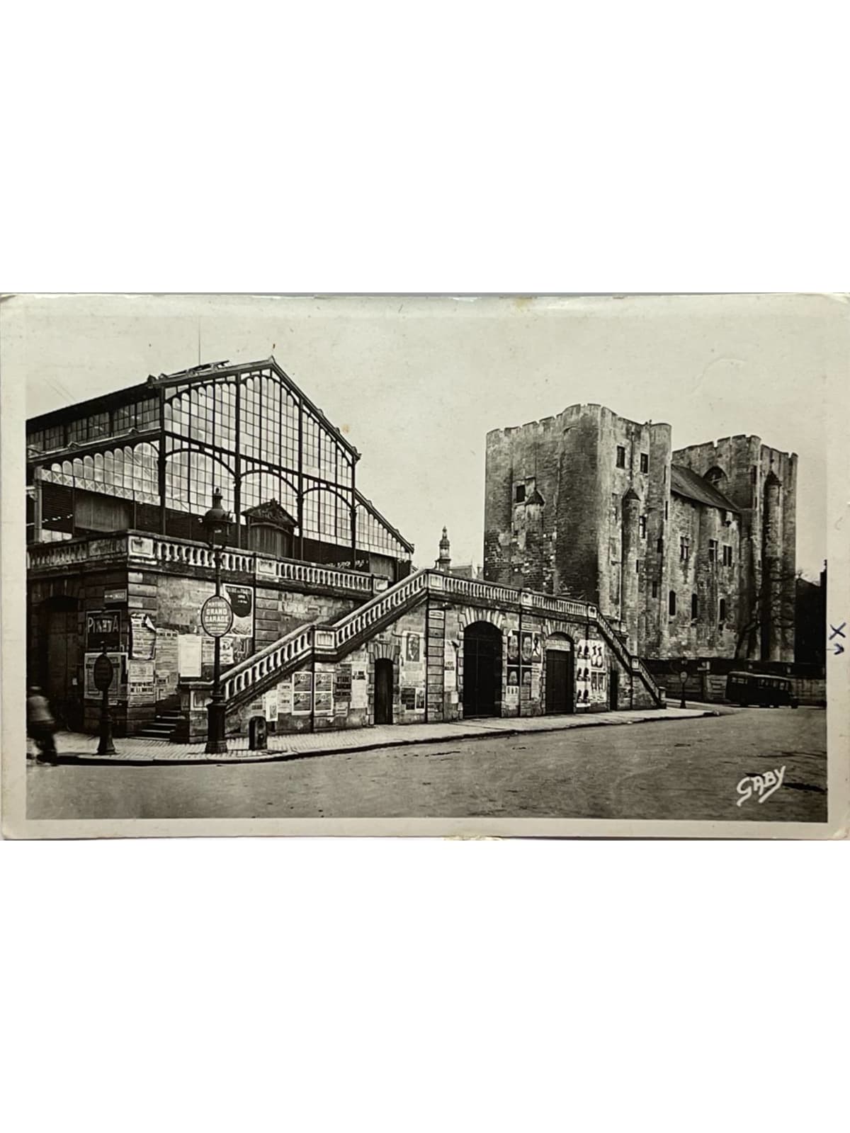 Recto de la carte postale