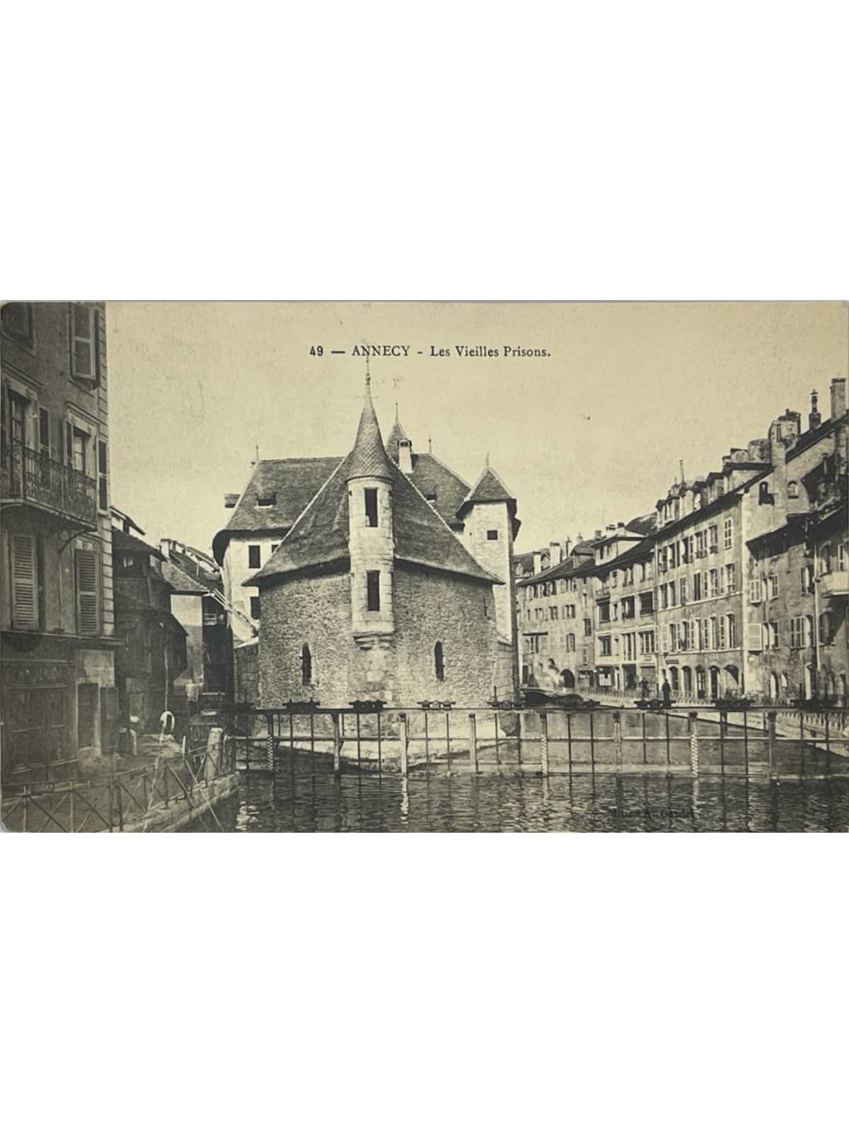 Recto de la carte postale