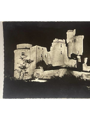 Carte postale – Château de Bonaguil la nuit – Saint-Front-sur-Lémance – Photo Ray Delvert
