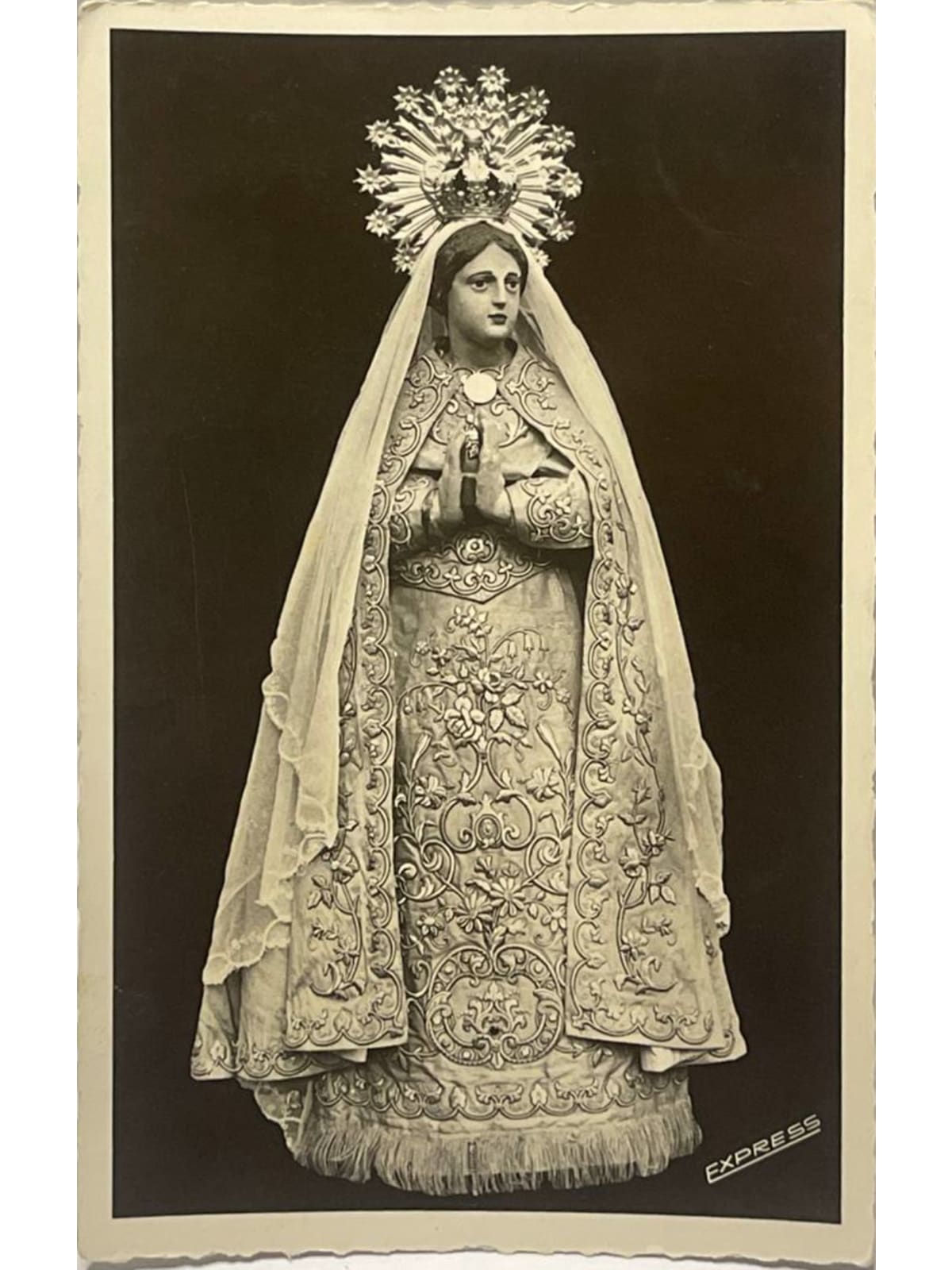 Recto de la carte postale