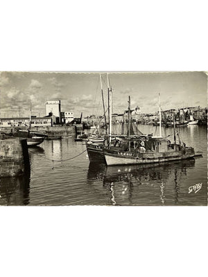 Les Sables-d'Olonne – Le port et les bateaux – CPA Gaby n° 89