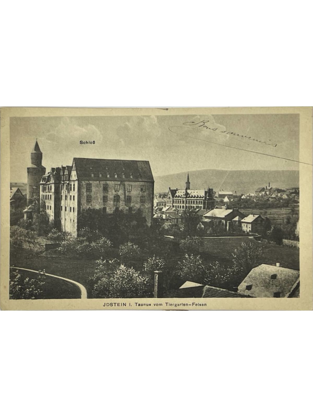 Recto de la carte postale