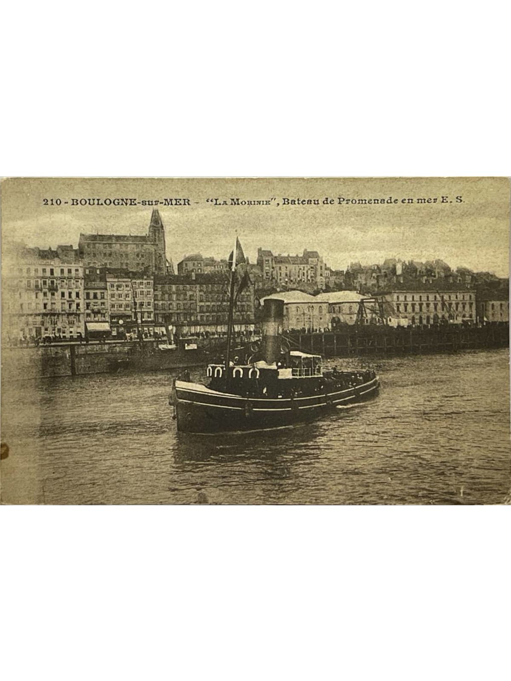 Recto de la carte postale