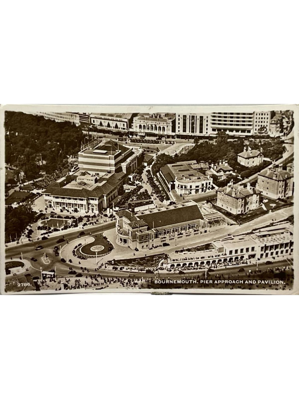 Recto de la carte postale