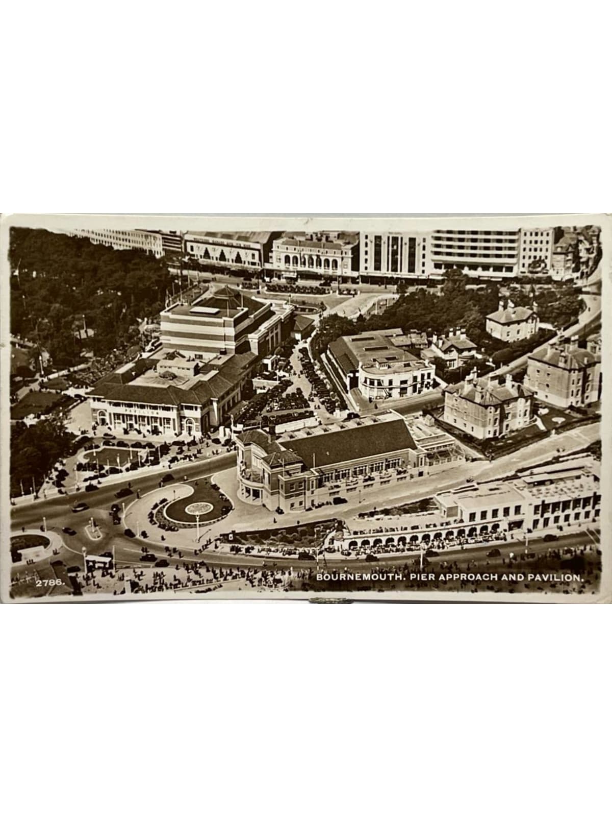 Recto de la carte postale