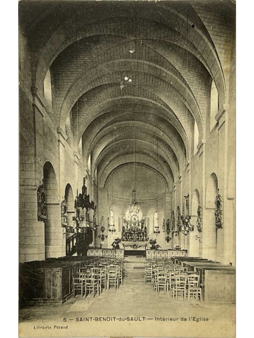 Recto de la carte postale