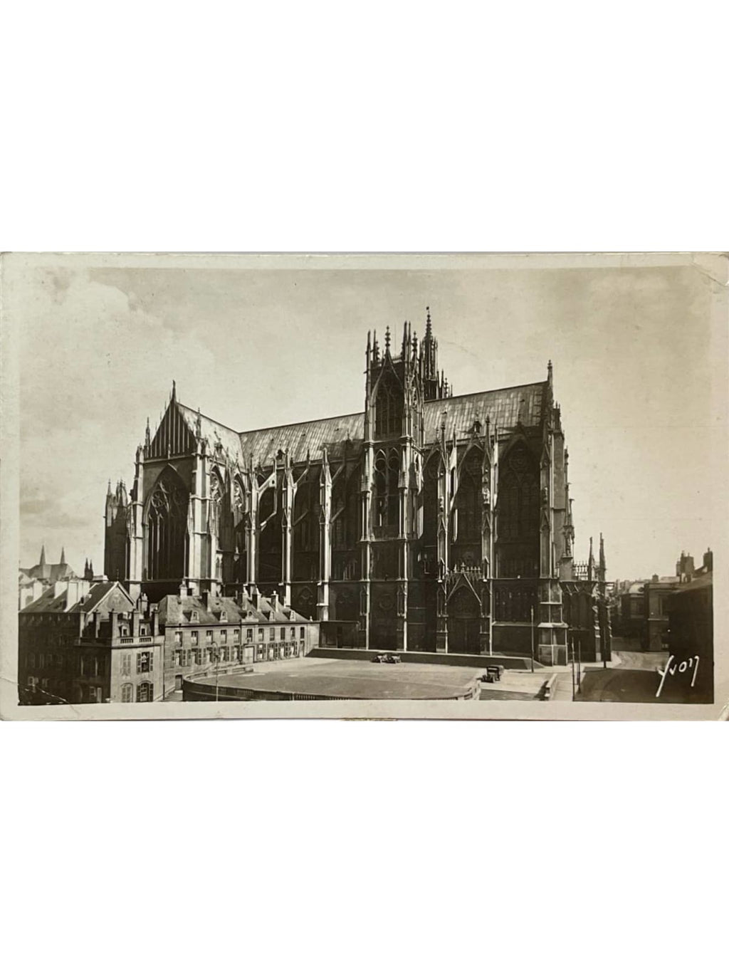 Recto de la carte postale