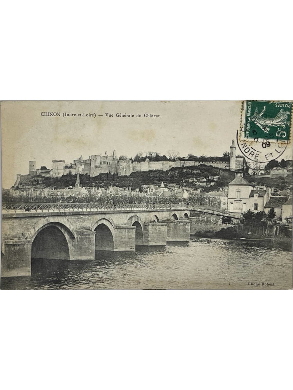 Recto de la carte postale
