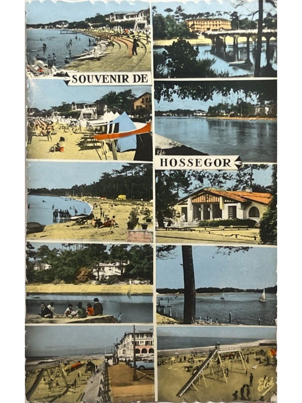 Recto de la carte postale