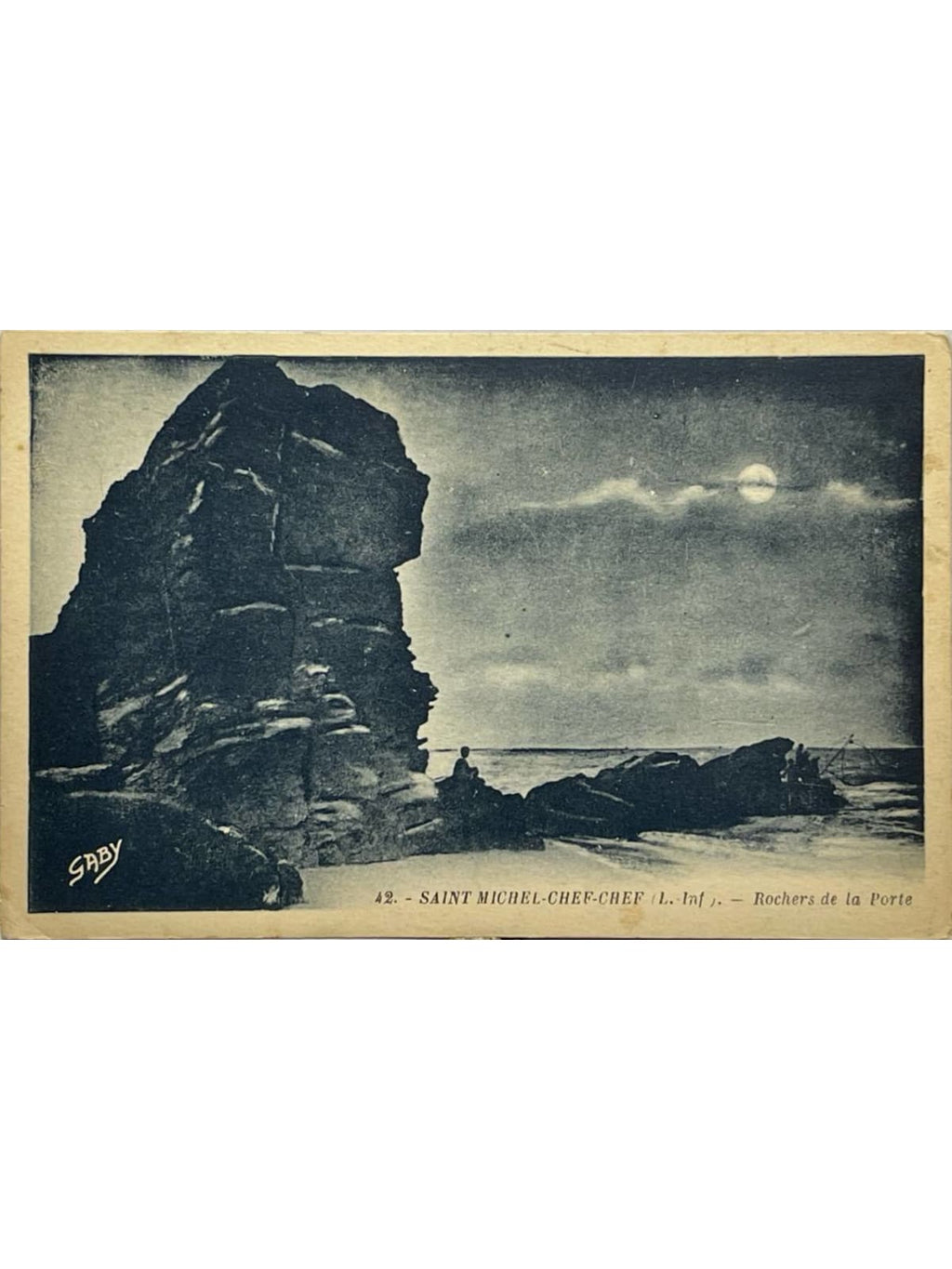 Recto de la carte postale