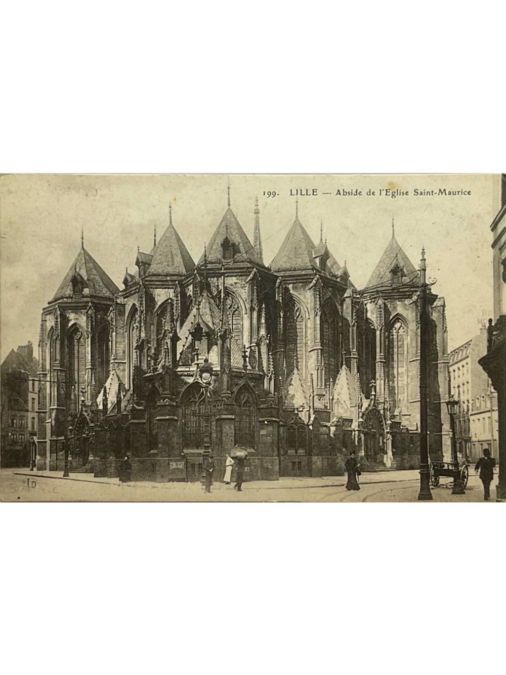 Recto de la carte postale