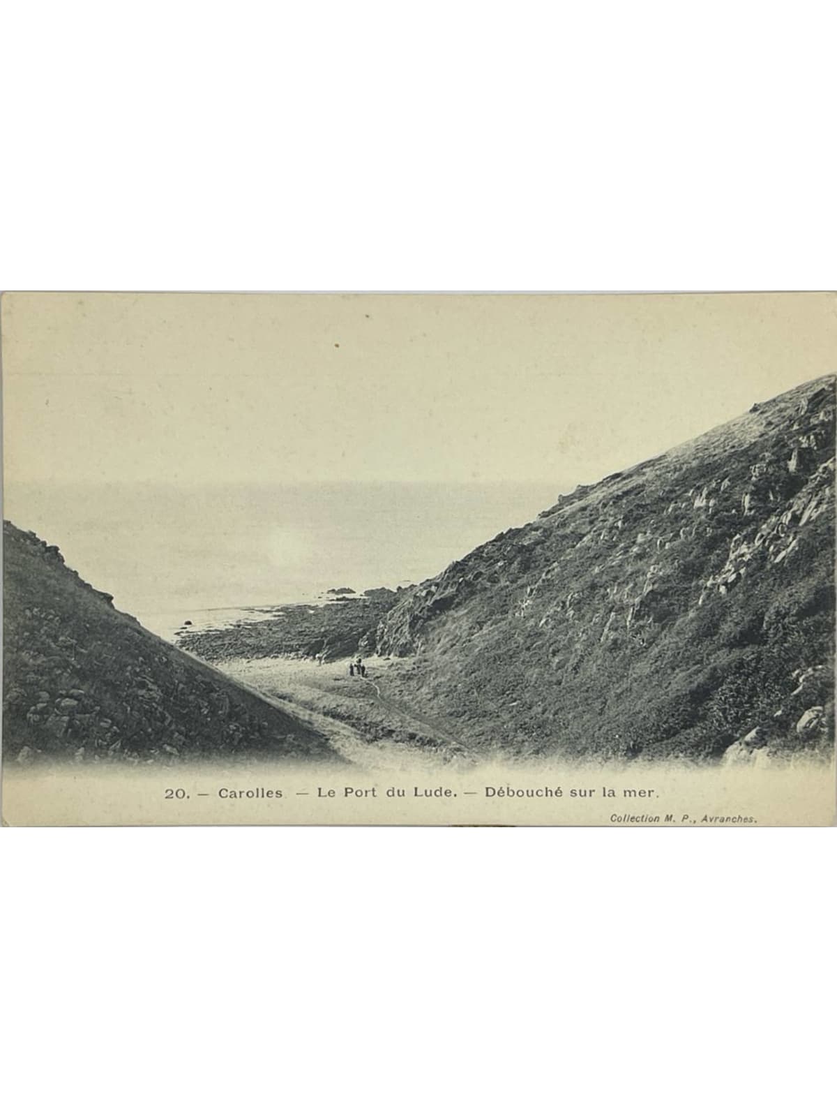 Recto de la carte postale