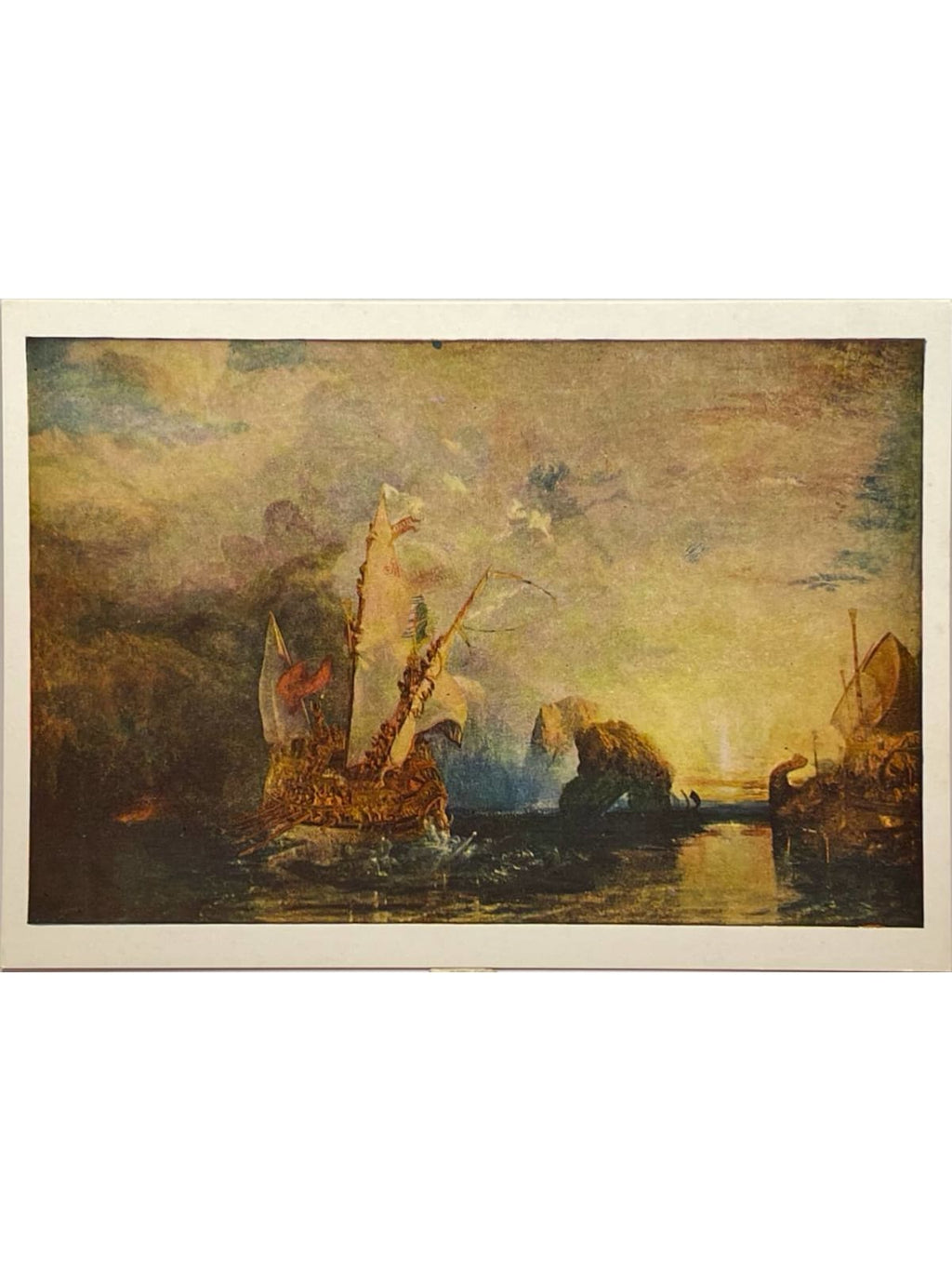 Recto de la carte postale
