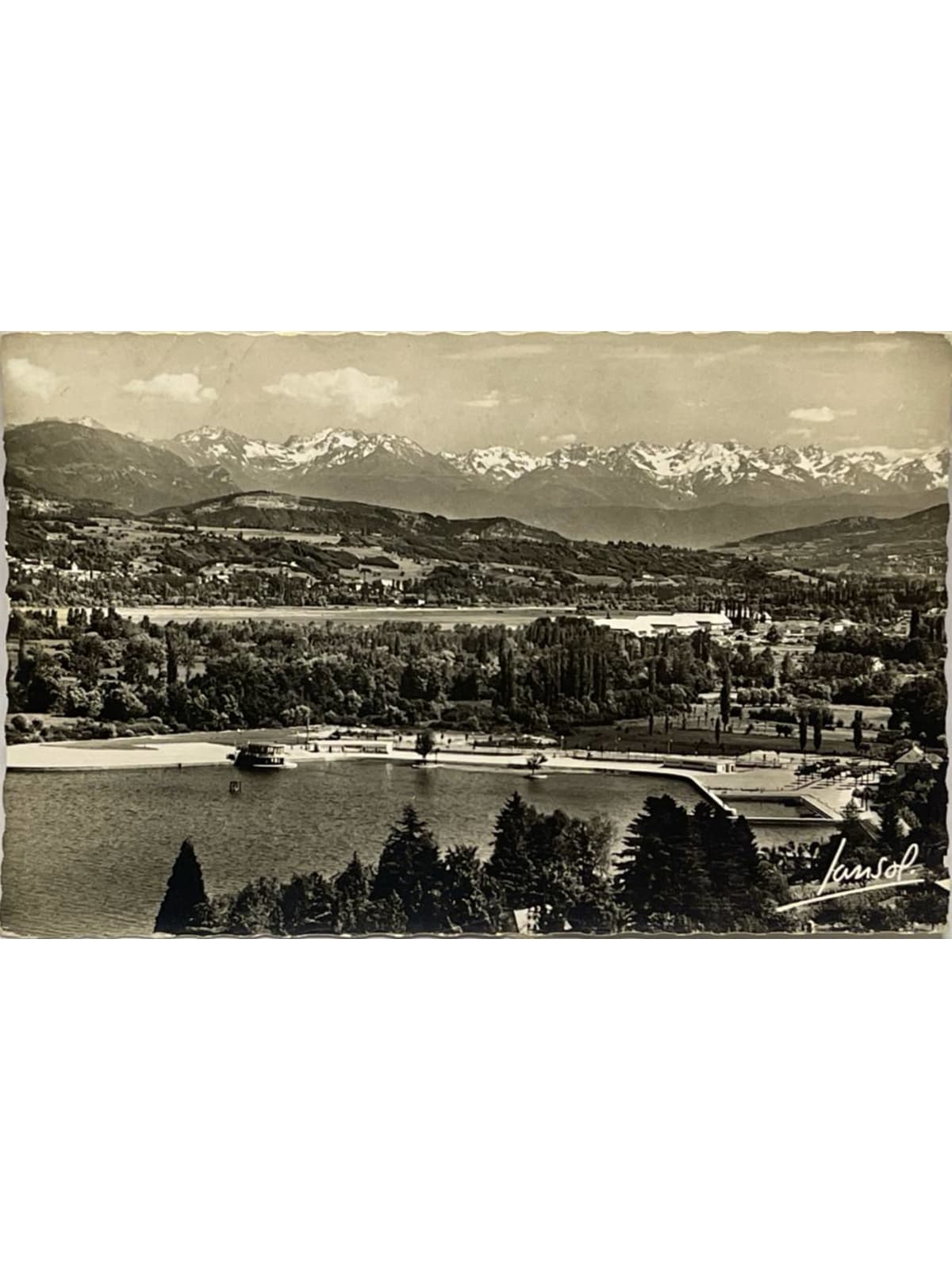 Recto de la carte postale