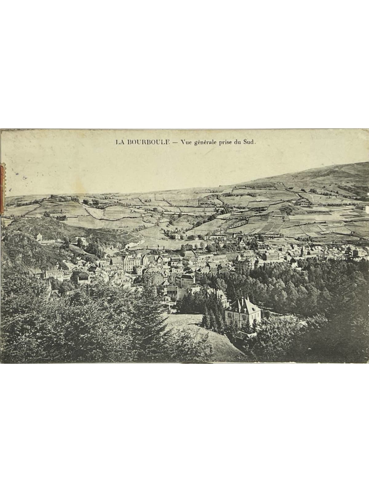 Recto de la carte postale