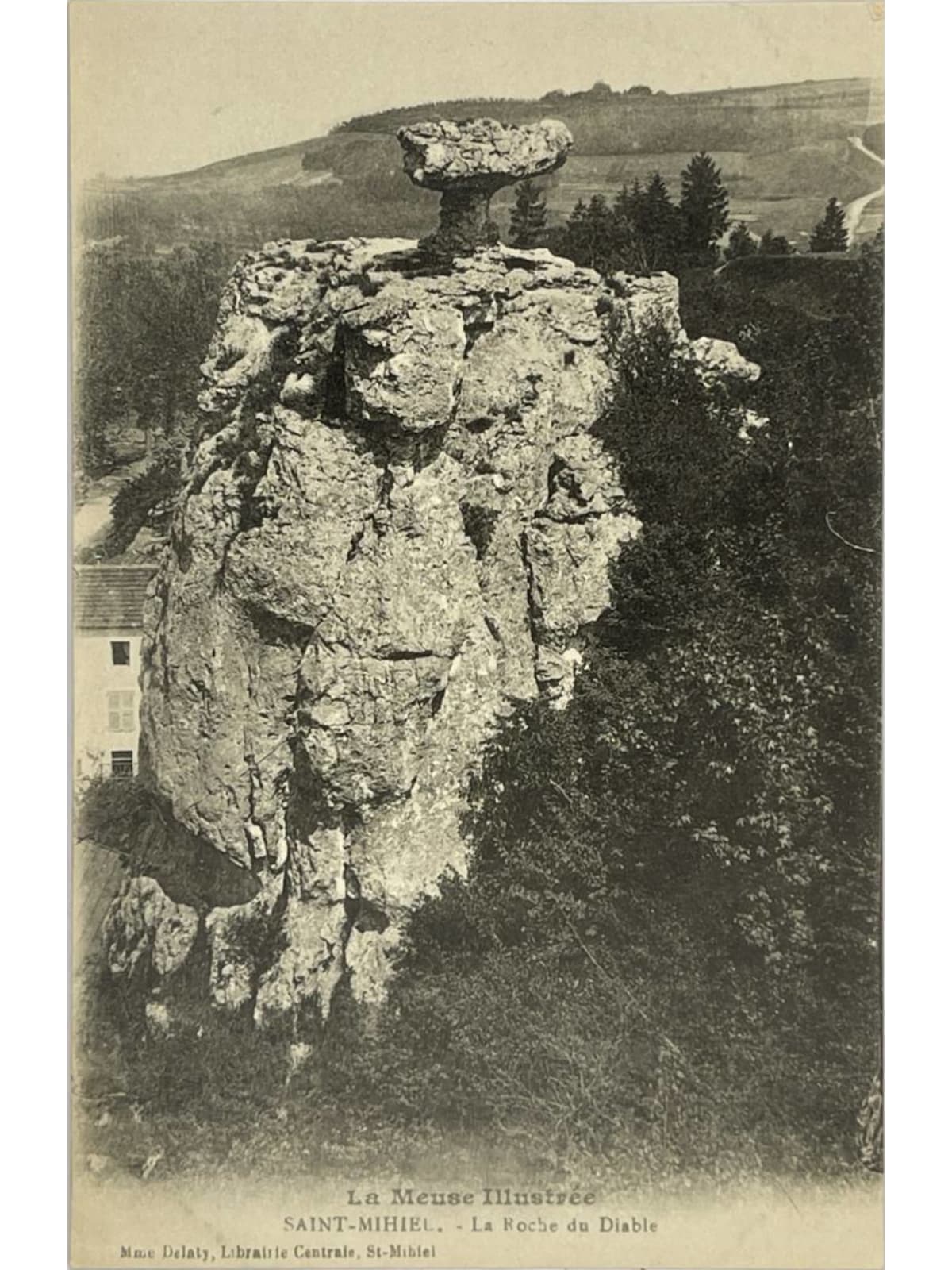 Recto de la carte postale