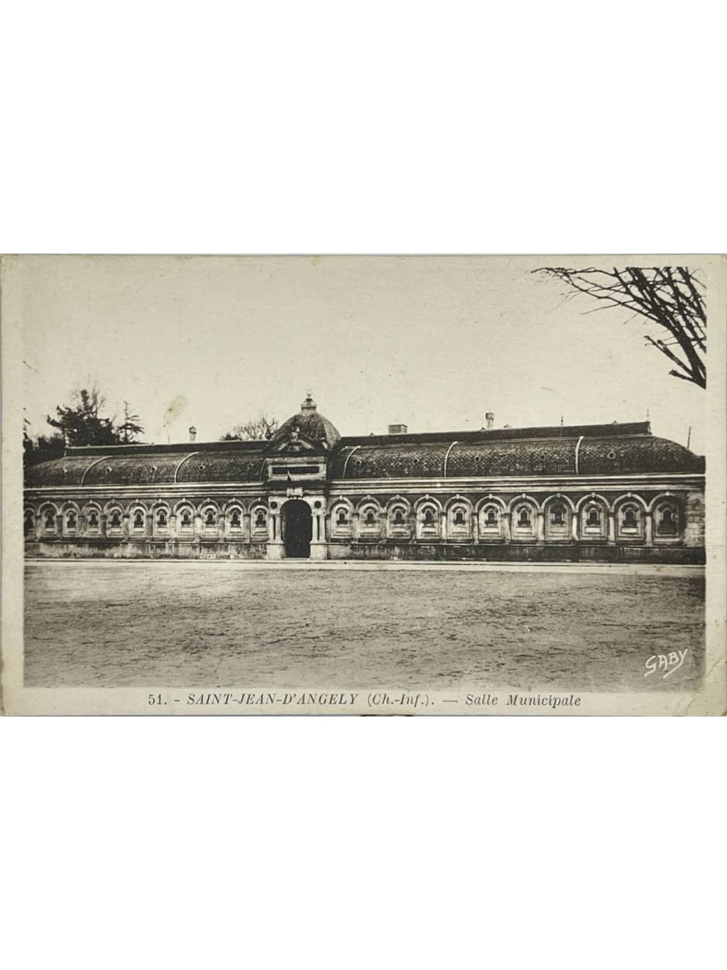Recto de la carte postale