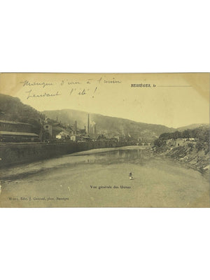 Bessèges (Gard) – Vue générale des usines – J. Gascuel – CPA