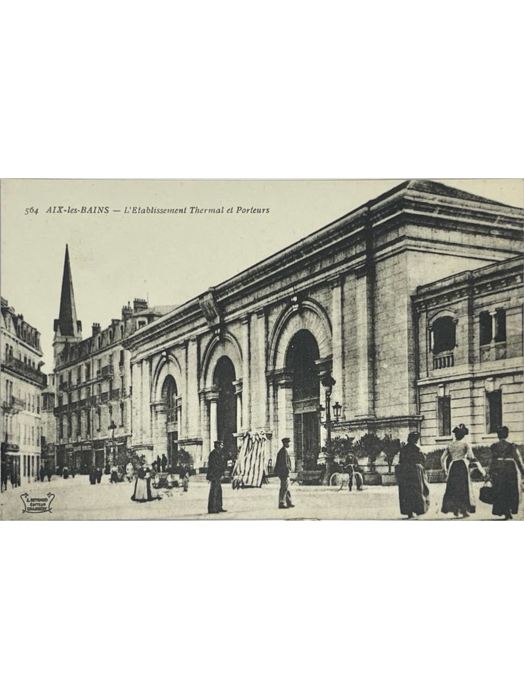 Recto de la carte postale