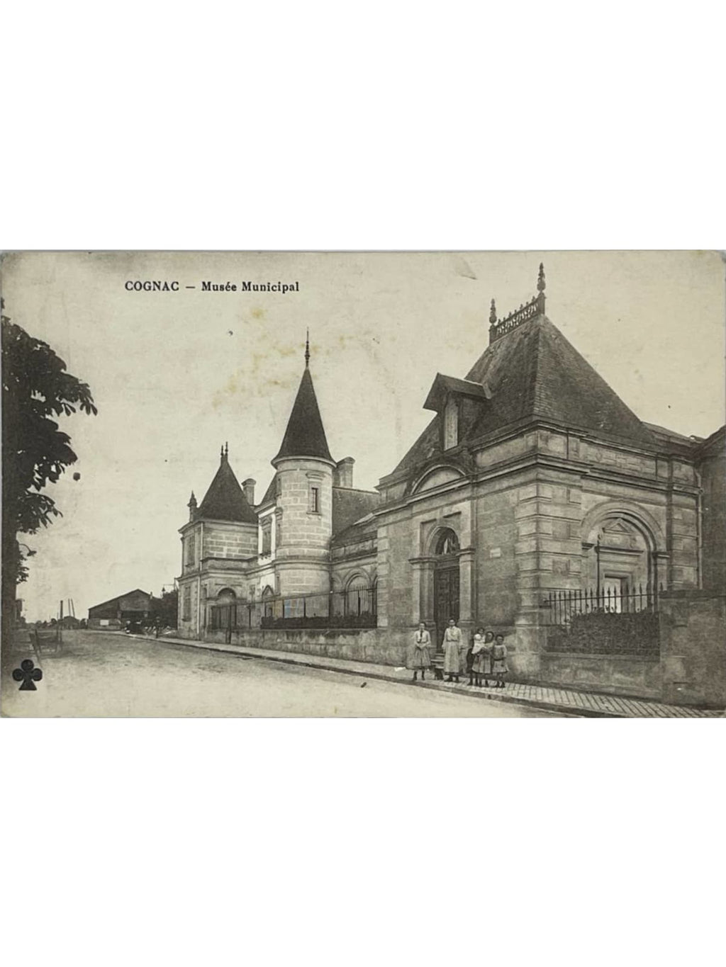 Recto de la carte postale