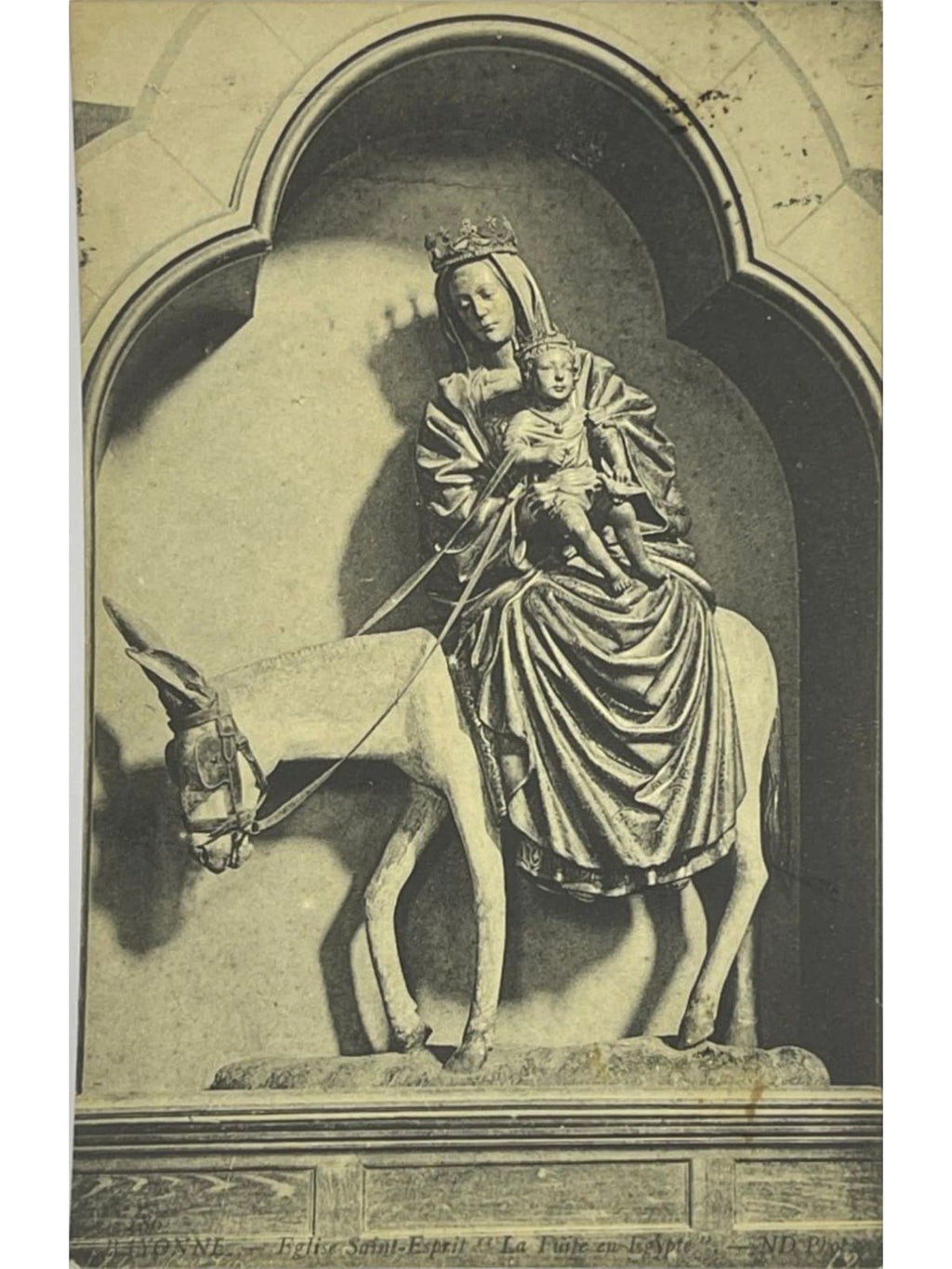 Recto de la carte postale