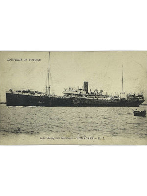Messageries Maritimes – Navire Himalaya – CPA E.L. n°1031