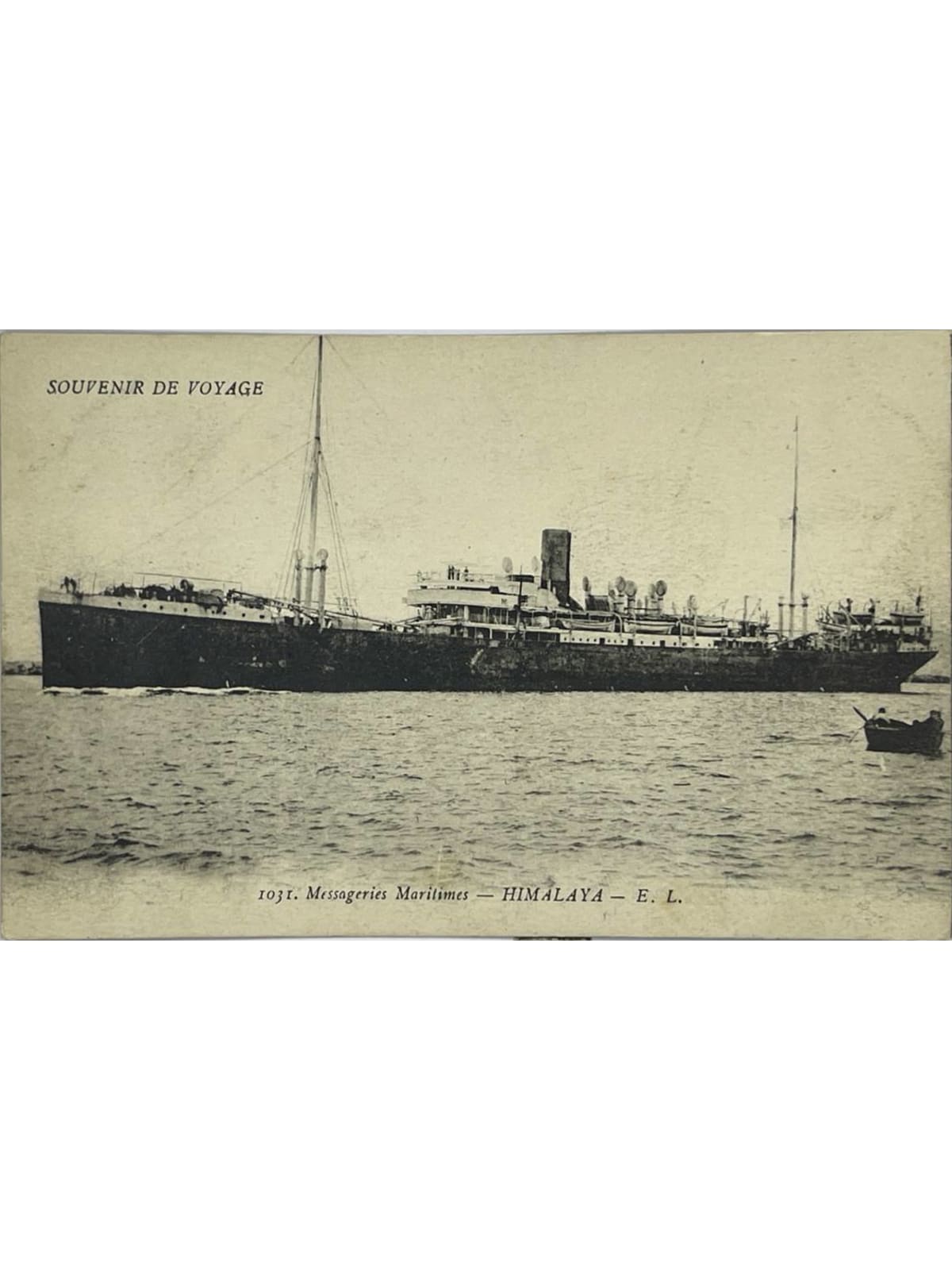 Recto de la carte postale