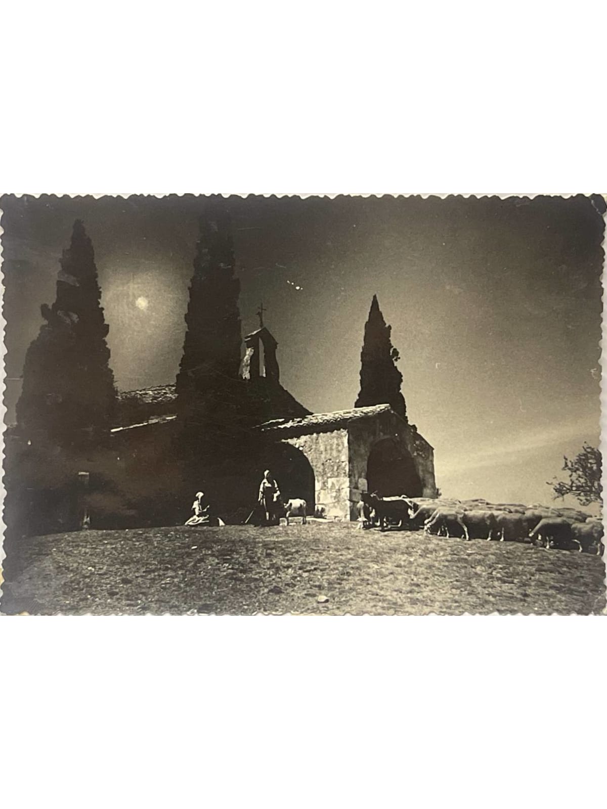 Recto de la carte postale