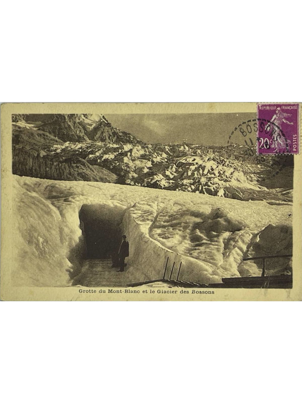 Recto de la carte postale