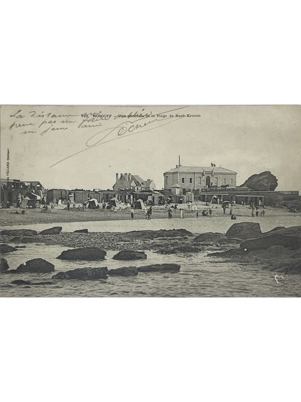 Recto de la carte postale