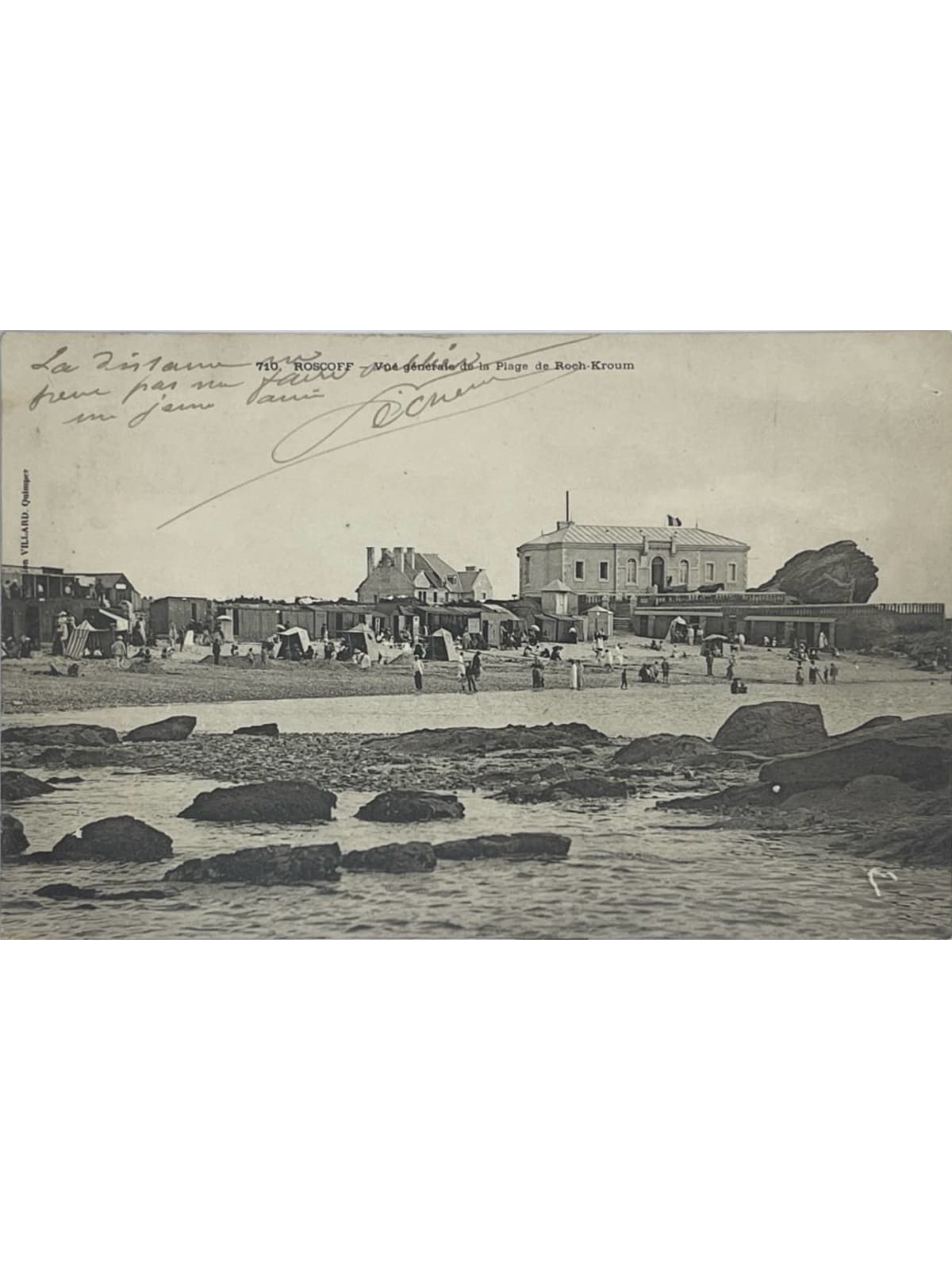 Recto de la carte postale
