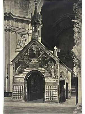 Carte postale – Assise – Chapelle de la Portioncule, basilique Sainte-Marie-des-Anges