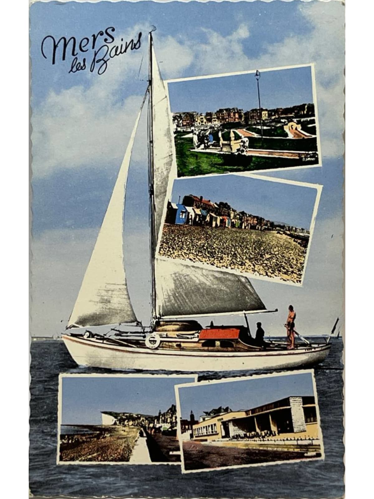 Recto de la carte postale