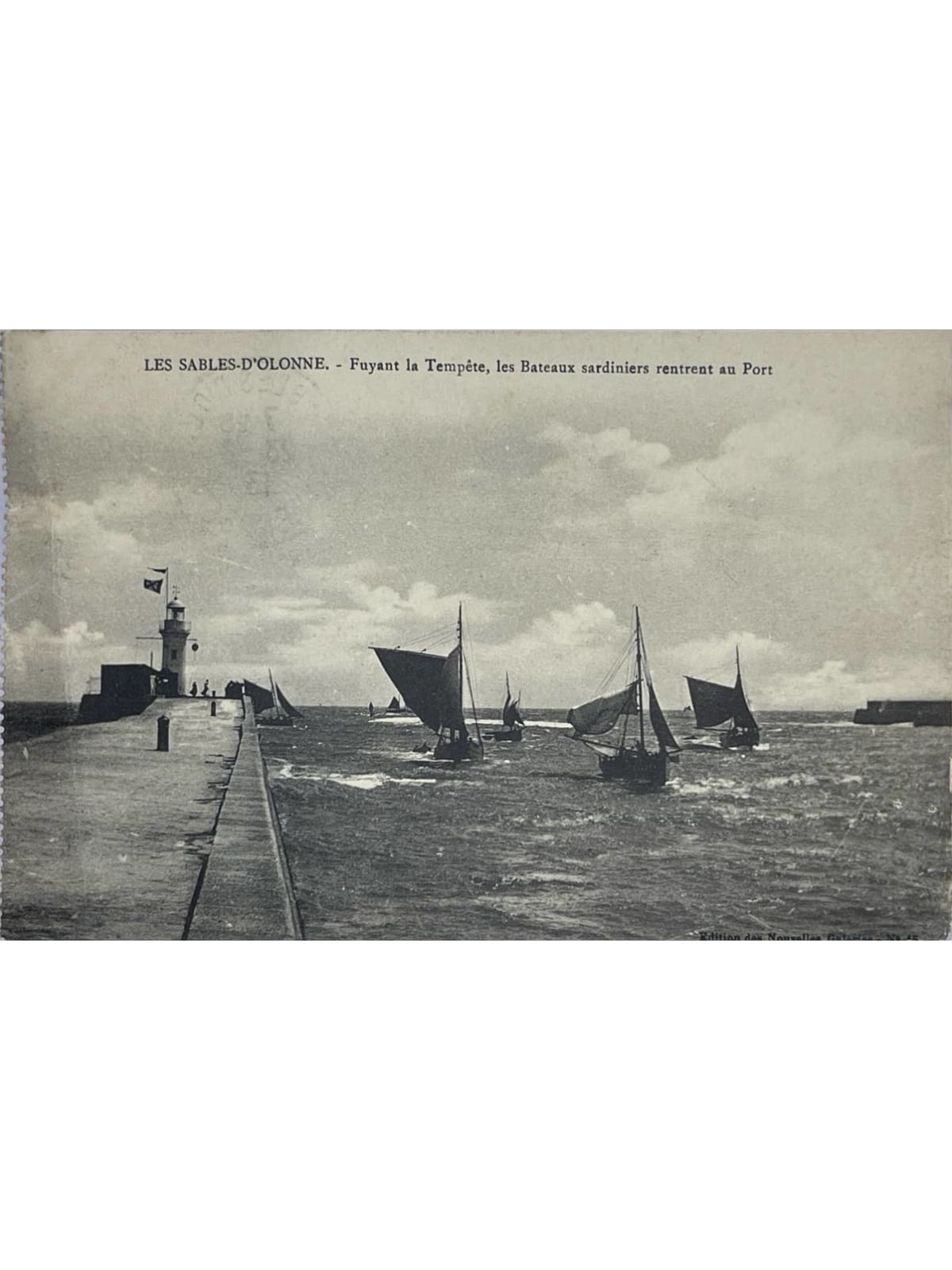 Recto de la carte postale