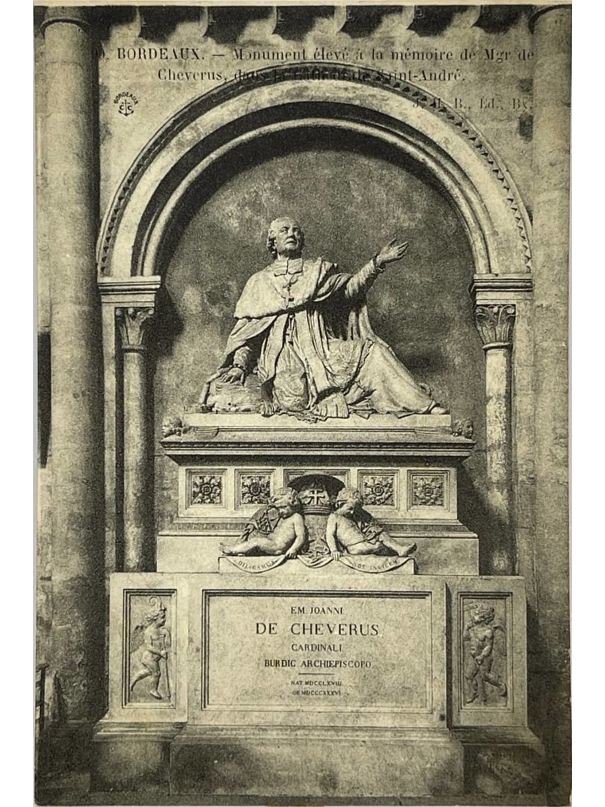 Recto de la carte postale