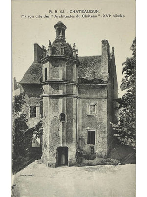 Châteaudun – Maison des Architectes du Château – CPA n° 63