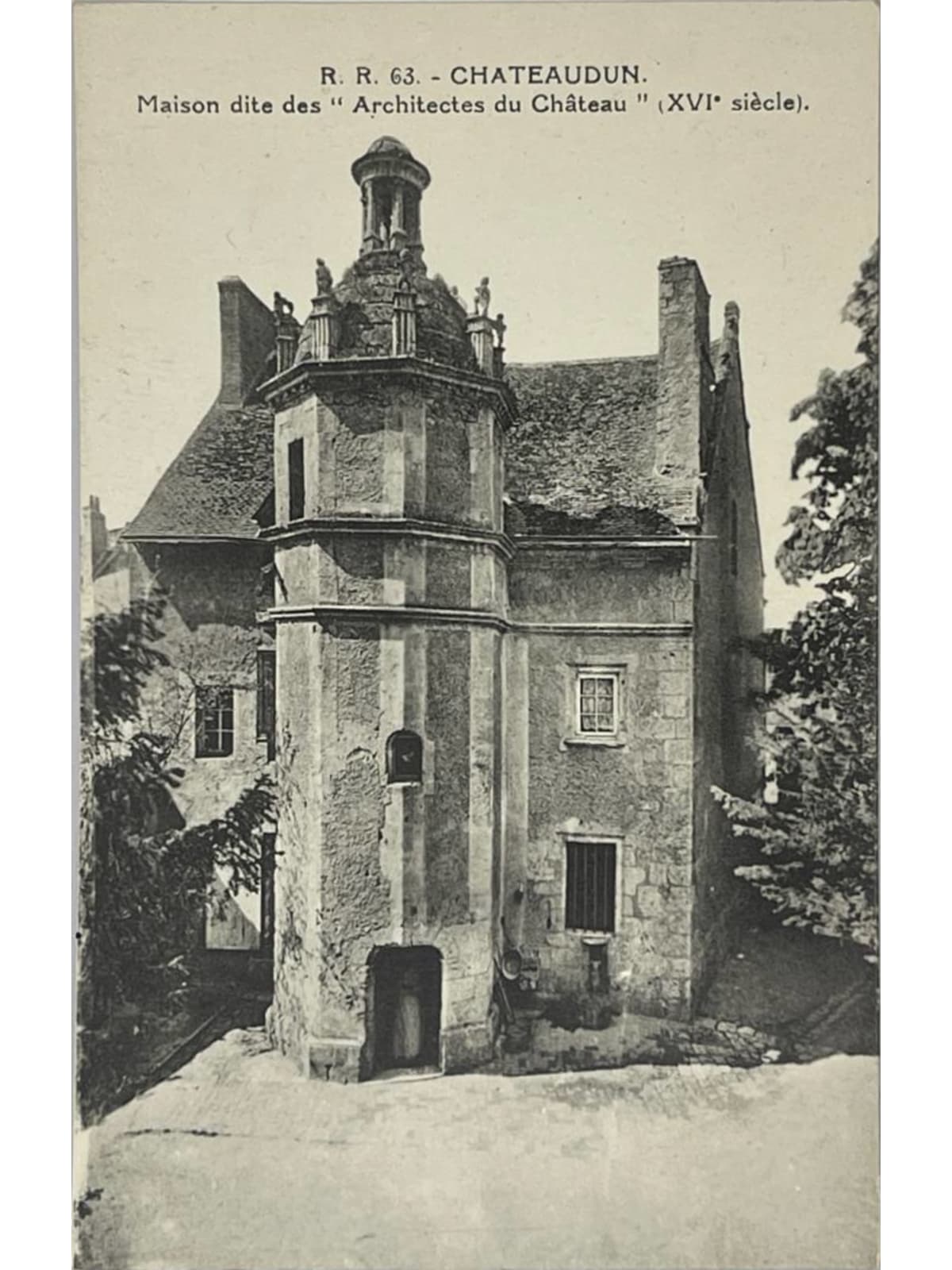 Recto de la carte postale