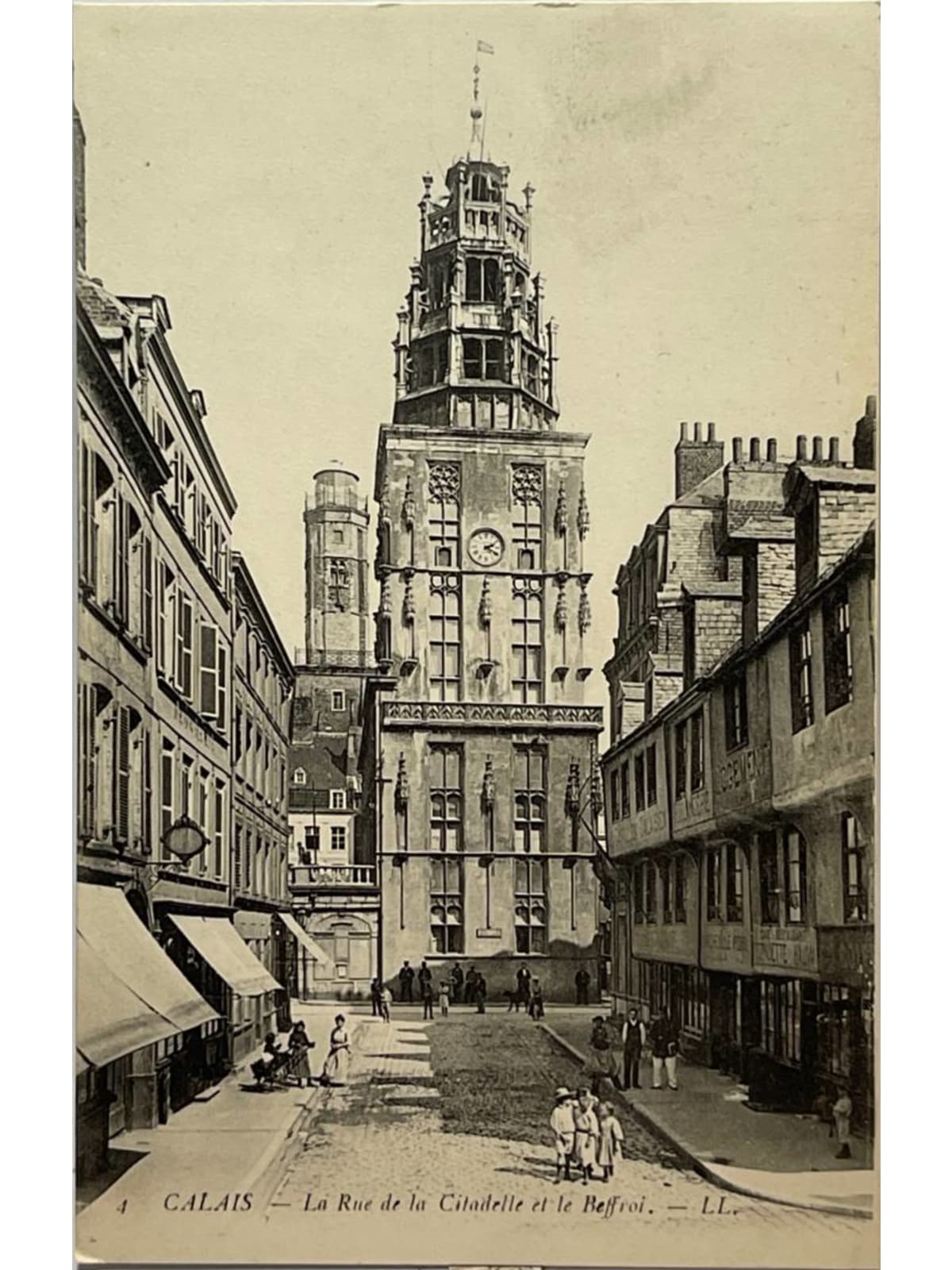 Recto de la carte postale