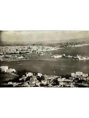 Carte postale – Palma de Majorque – Vue partielle du port – Zerkowitz – Carte photo ancienne