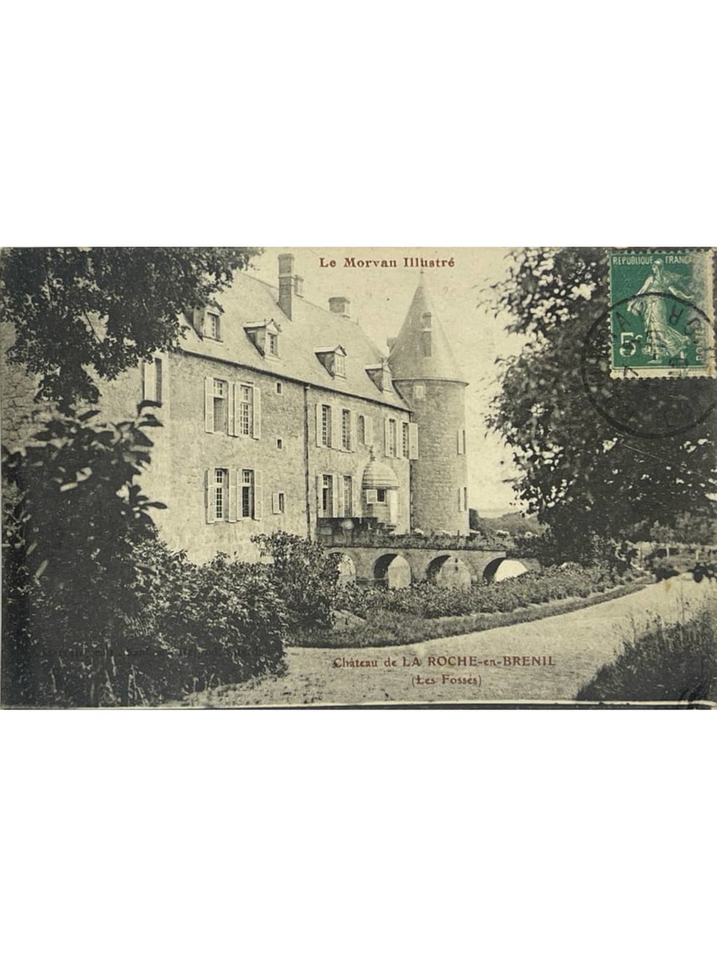 Recto de la carte postale