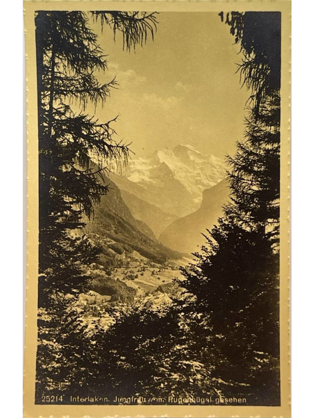 Recto de la carte postale